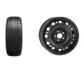 roata ibiza fabia polo iarna Roata completa VW Polo, Skoda Fabia, Seat Ibiza janta otel ALCAR 5210 5x14 + anvelopa Iarna Nexen WG-WH2 165/70 R14 81T